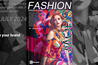 design event poster and flyer