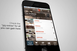 develop mobile app for company, business, website