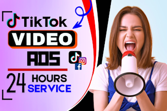 create viral tik tok video ads and tiktok ads for dropshipping products