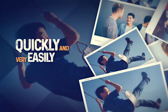 do wedding, birthday, parallax, photo slideshow video, and promo video ads