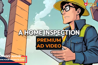 make this home inspection short video for your company 24h