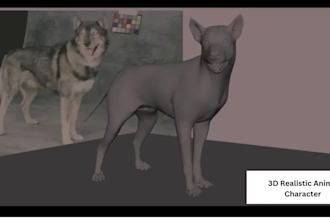 do realistic 3d animal animation, 3d animal model 3d animal animation fur cgi