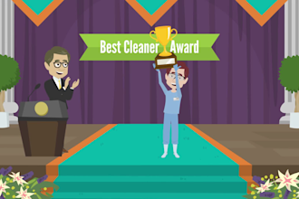 design a house cleaning service video, commercial cleaning ads