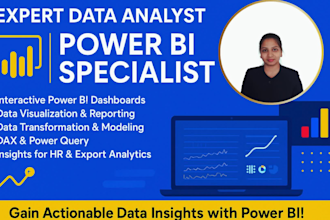 be your dedicated power bi data analyst