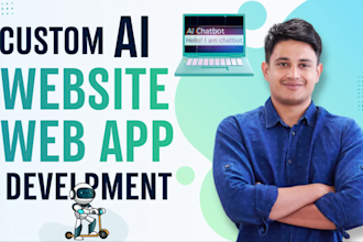 be your ai software developer for ai website development