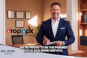 create bail bond video, lawyer consultancy attorney advice video
