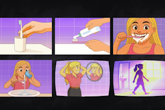 create storyboard for your animation, film and comic