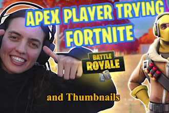 edit your valorant, fortnite, apex legends or any video gameplay for youtube