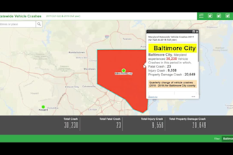 create interactive web map and dashboard arcgis