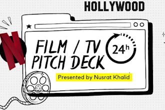 build film TV pitch deck presentation in 24 hours