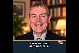 help you speak natural and confident british english