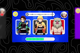 create an original high quality anime trivia quiz for you