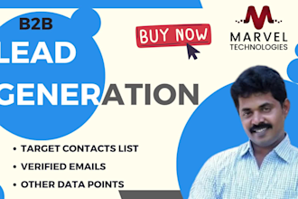 do b2b lead generation and list building