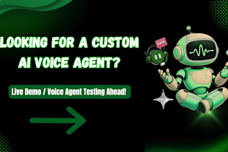be ai engineer for ai agent development, ai website, and ai chatbot