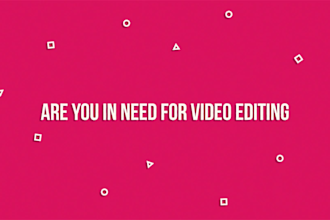 be your personal video editor and edit video professionaly