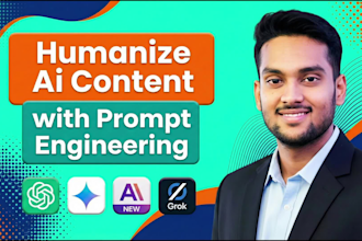 do rewrite ai content, humanize ai content using prompt engineering