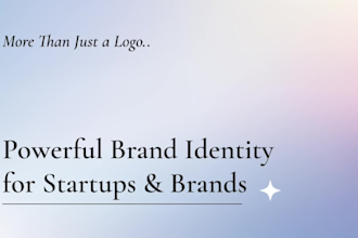 build a powerful brand identity for startups and brands