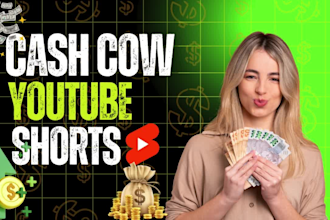 creat cashcow youtube video shorts