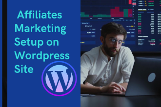 create an affiliates marketing setup on wordpress site