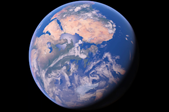 create google earth studio zoom in and zoom out of any location