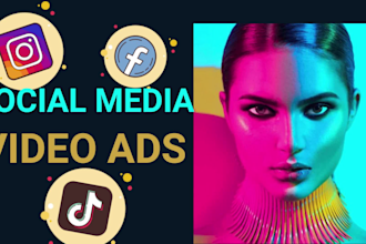 do promotional short video ads for tiktok, youtube or facebook