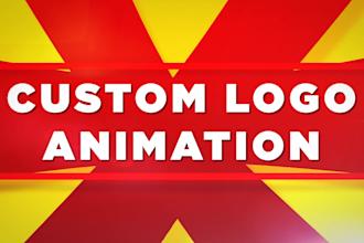 create a custom logo animation and intro video
