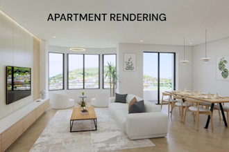 create photorealistic apartment renderings and 3d interior design