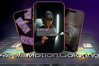 do minimalist instagram reels video editing