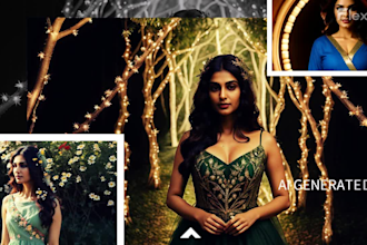 create ai fashion models and characters using ai art and lora training