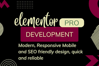be your elementor pro expert in wordpress
