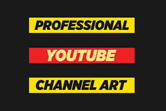 design a professional gaming youtube banner