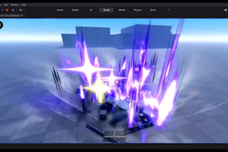 roblox combat system, particle system, combat abilities, roblox fighting, map