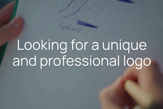 design a modern minimalist logo for your business
