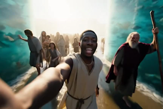 film you in google veo 3, ai influencer video, ai promo commercial video