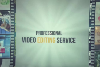 do professional video edit for youtube