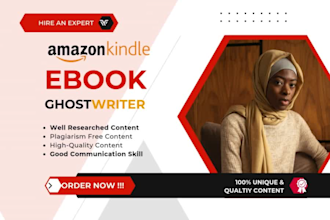 be your non fiction ghostwriter, nonfiction books, article writing and blog post