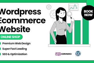 design and develop ecommerce online store website