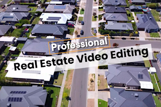edit real estate videos or promos editing in 12 hours