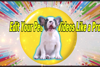 edit cute animal and pet videos for youtube