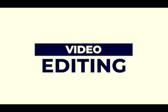be your long term video editor