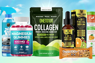 create 3d product rendering or 3d mockup for supplement or cosmetic