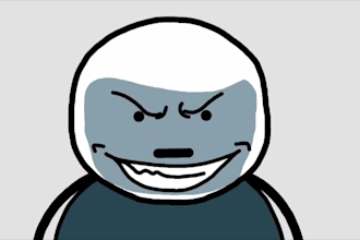 create high retention stickman 2d animation for youtube
