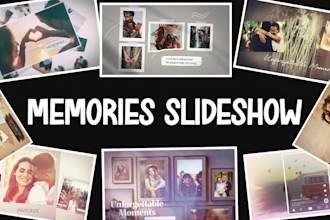 create a custom video slideshow of your memories