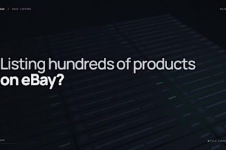 do ebay product listing and upload using file exchange CSV