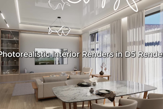 create photorealistic 3d interior renderings and animations in d5 render