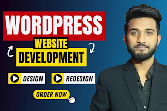 build, design, redesign, clone, create wordpress website development