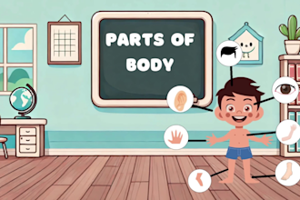 create kids learning videos