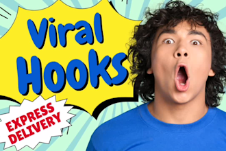 give tiktok viral video hook pack for viral tiktok video ads