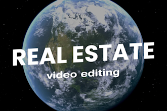 edit your real estate home tour, drone video in 24 hours