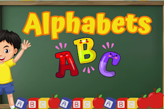 create kids learning videos